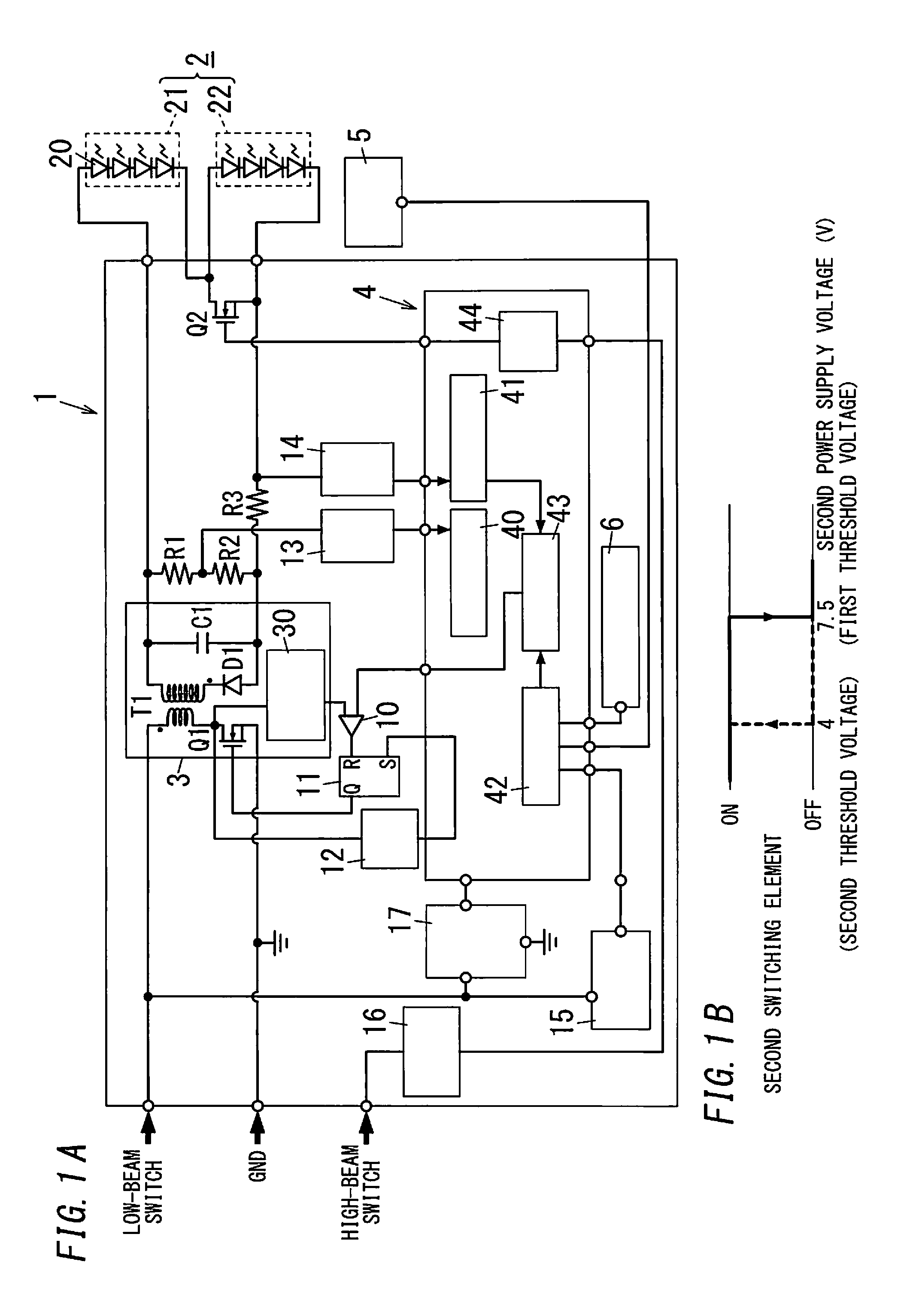 Lighting device, headlight apparatus using the same, and vehicle using the same