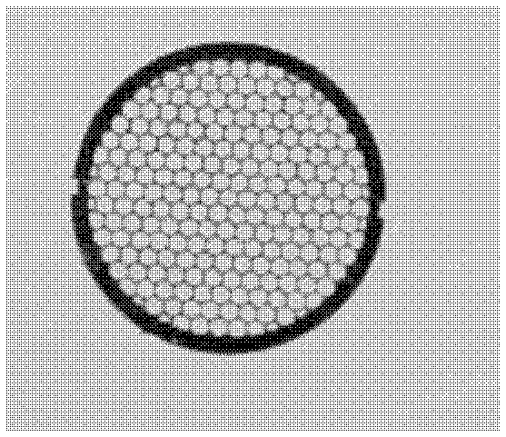 Aluminum foil mesh for transmission microscope and scanning microscope and its production method