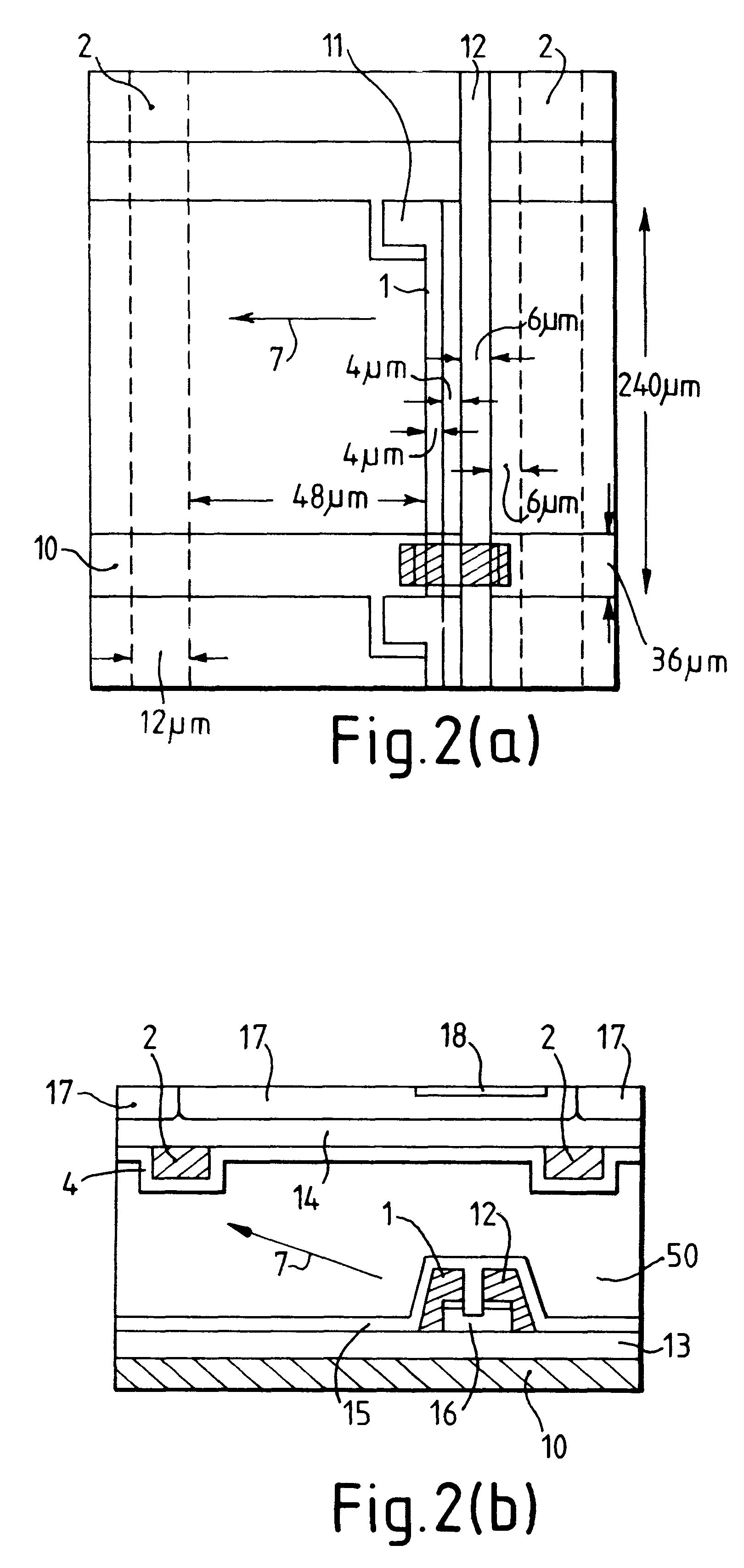 Liquid crystal display device with common electrode arrangement