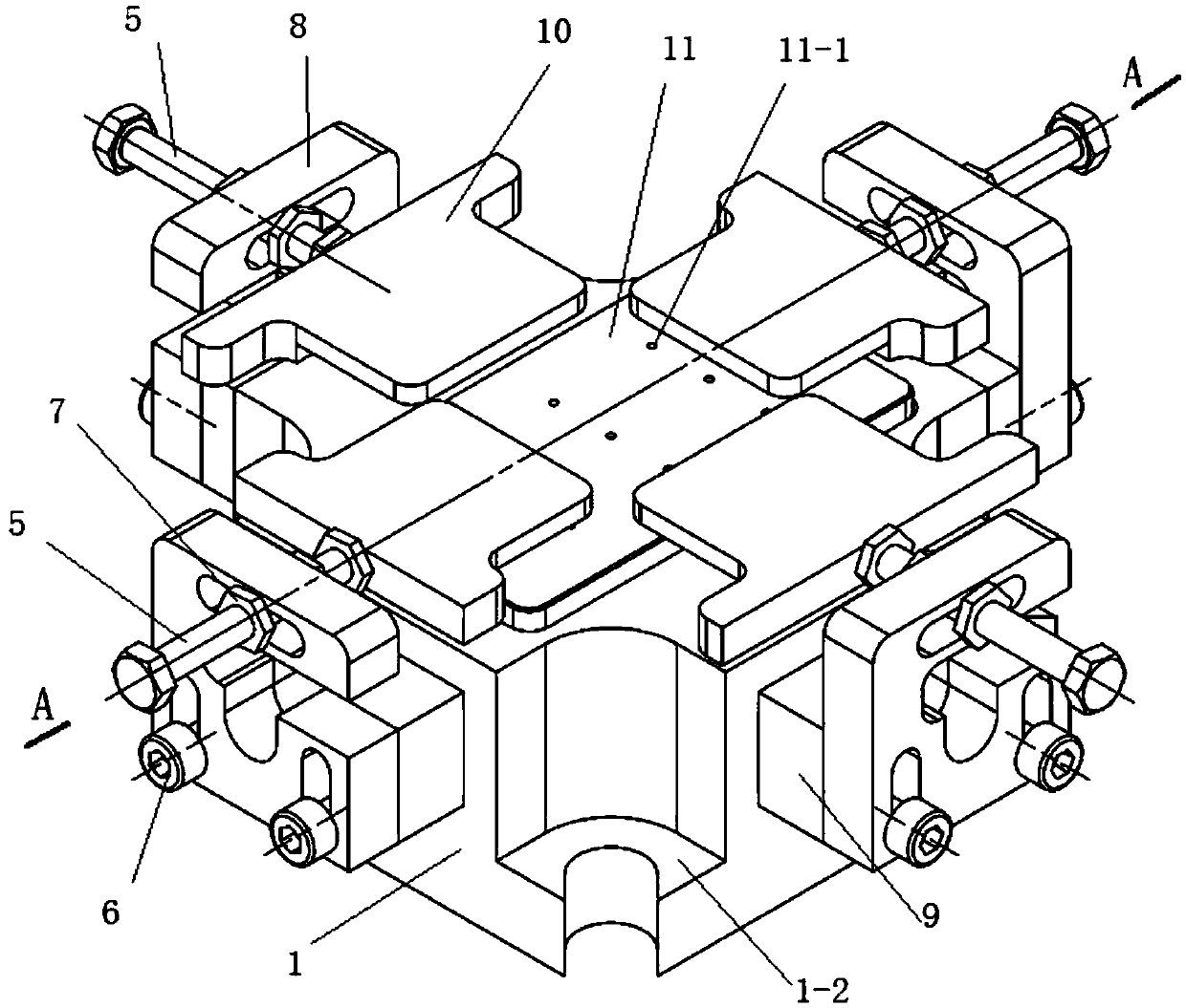 Special tool for surface grinder for machining demagnetized micro-dimension part