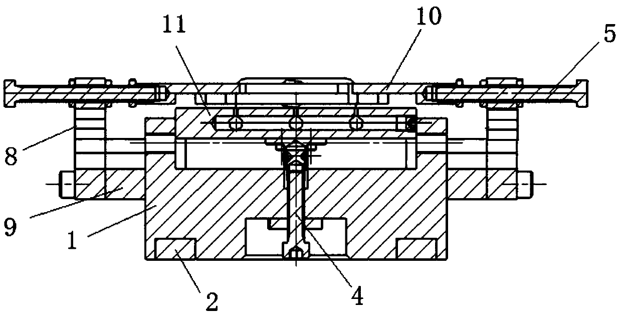 Special tool for surface grinder for machining demagnetized micro-dimension part