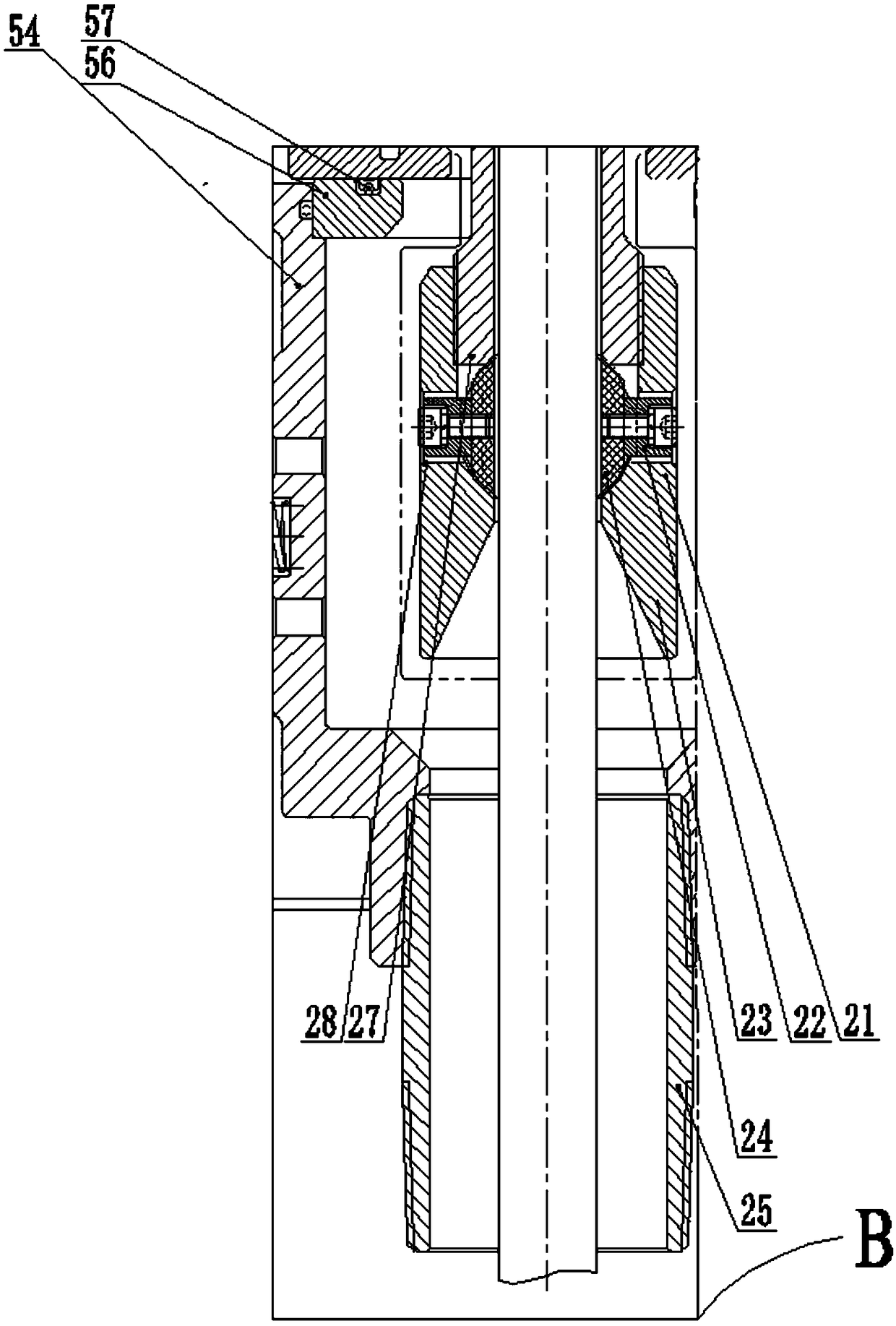 Full hydraulic intelligent wellhead integrated device