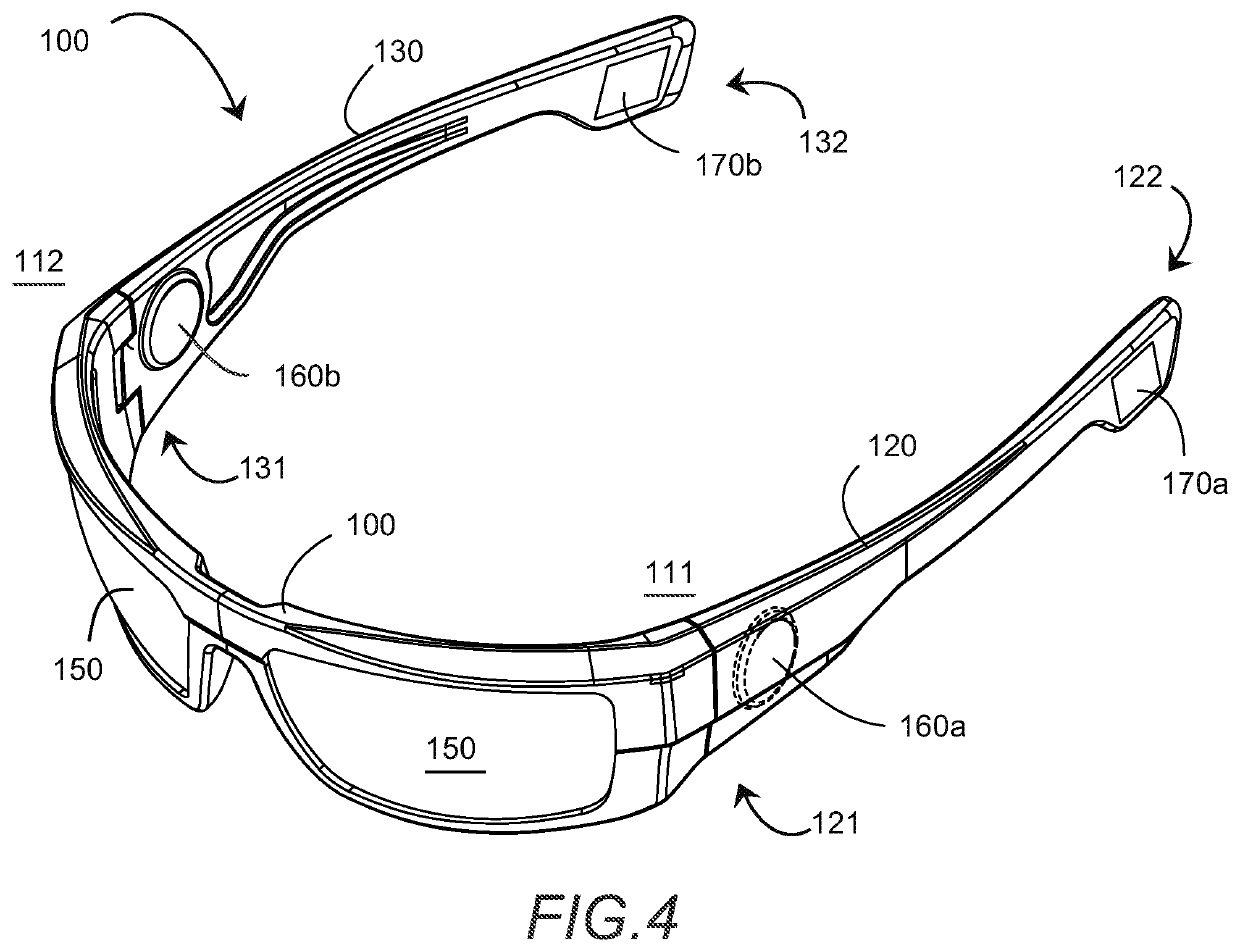 Eyeglasses with integrated magnetic clip