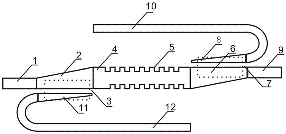 Optical add drop multiplexer based on antisymmetric multimode waveguide Bragg grating