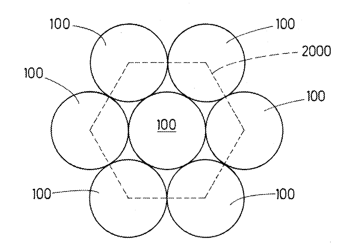 Assemblies of solar cells with curved edges