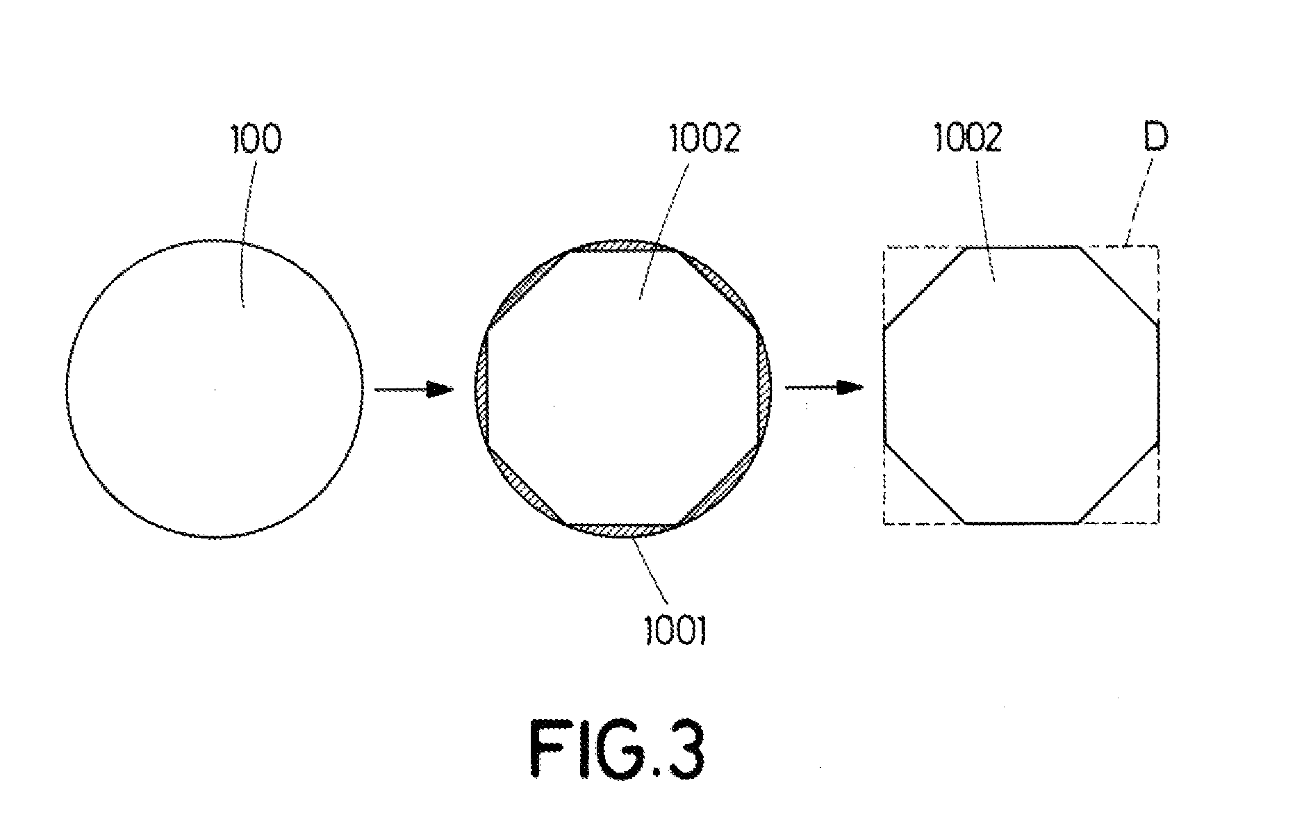 Assemblies of solar cells with curved edges