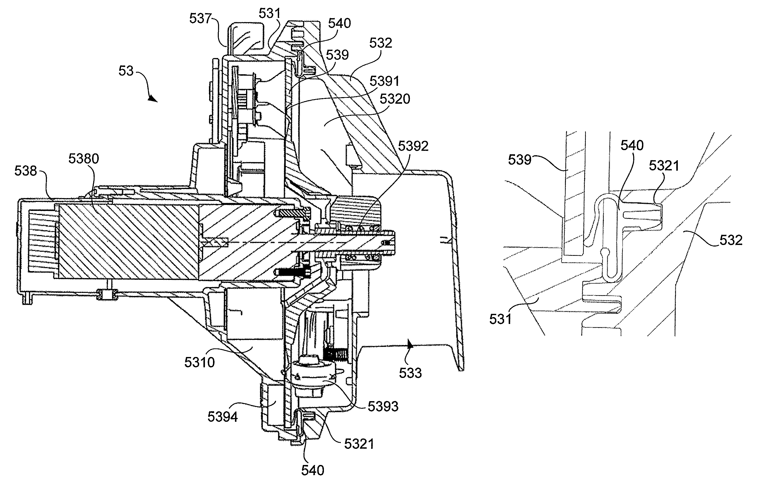 Sealing gasket and seed housing for a seeder and seeder comprising such a seed housing