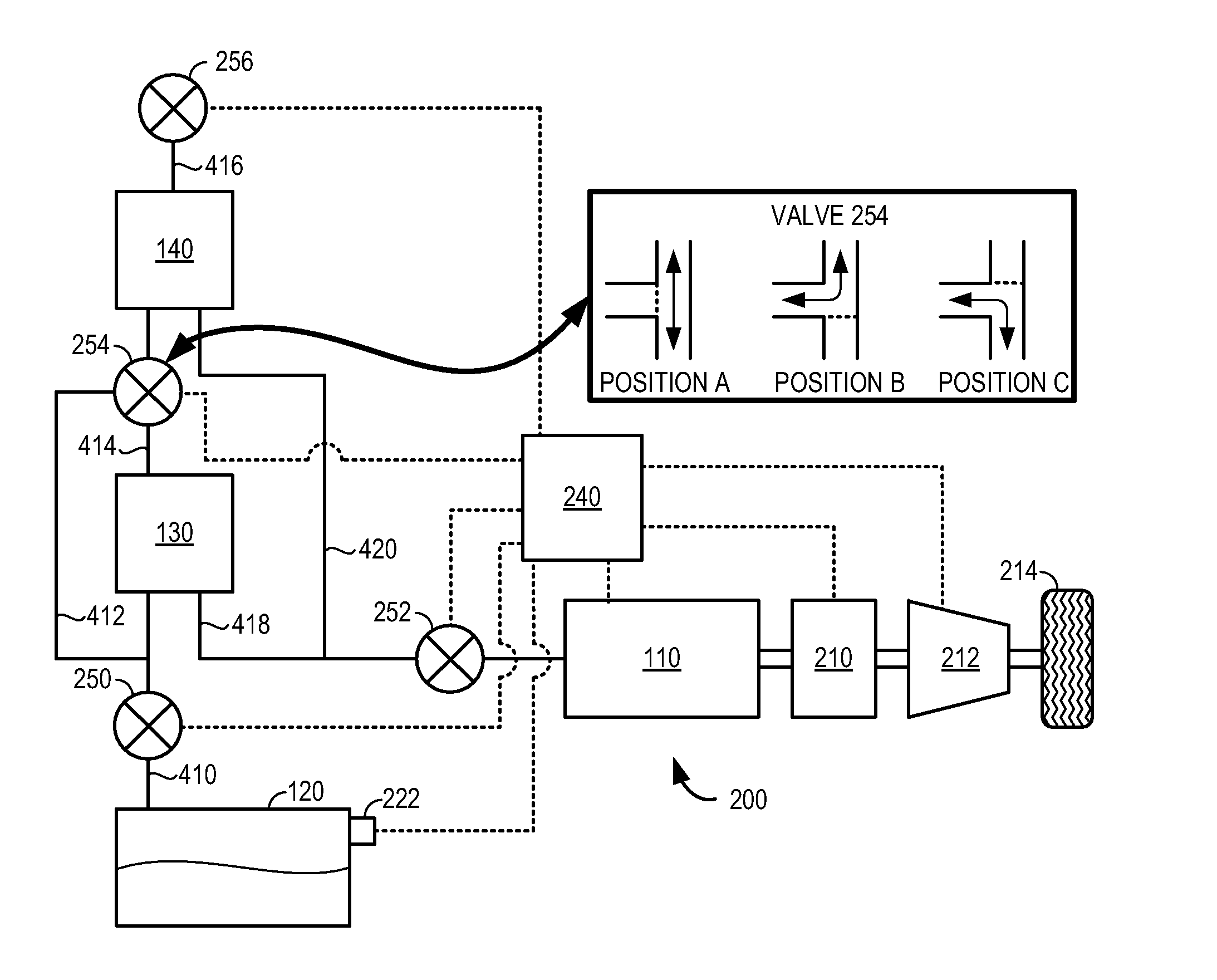 Multi-path evaporative purge system for fuel combusting engine