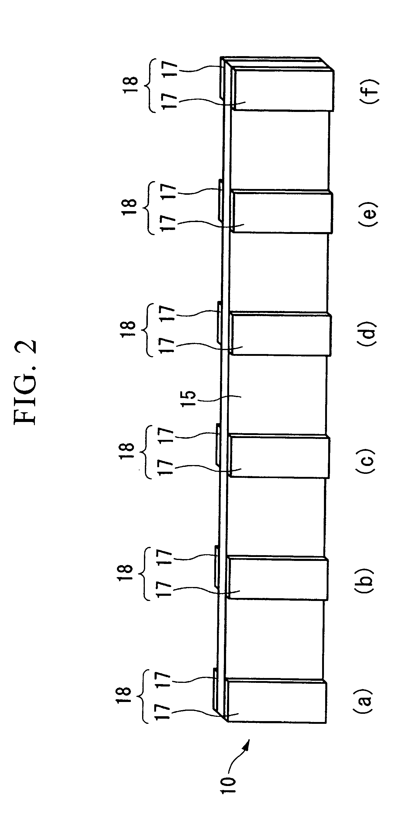 Collision detection sensor for vehicle and collision detection device for vehicle
