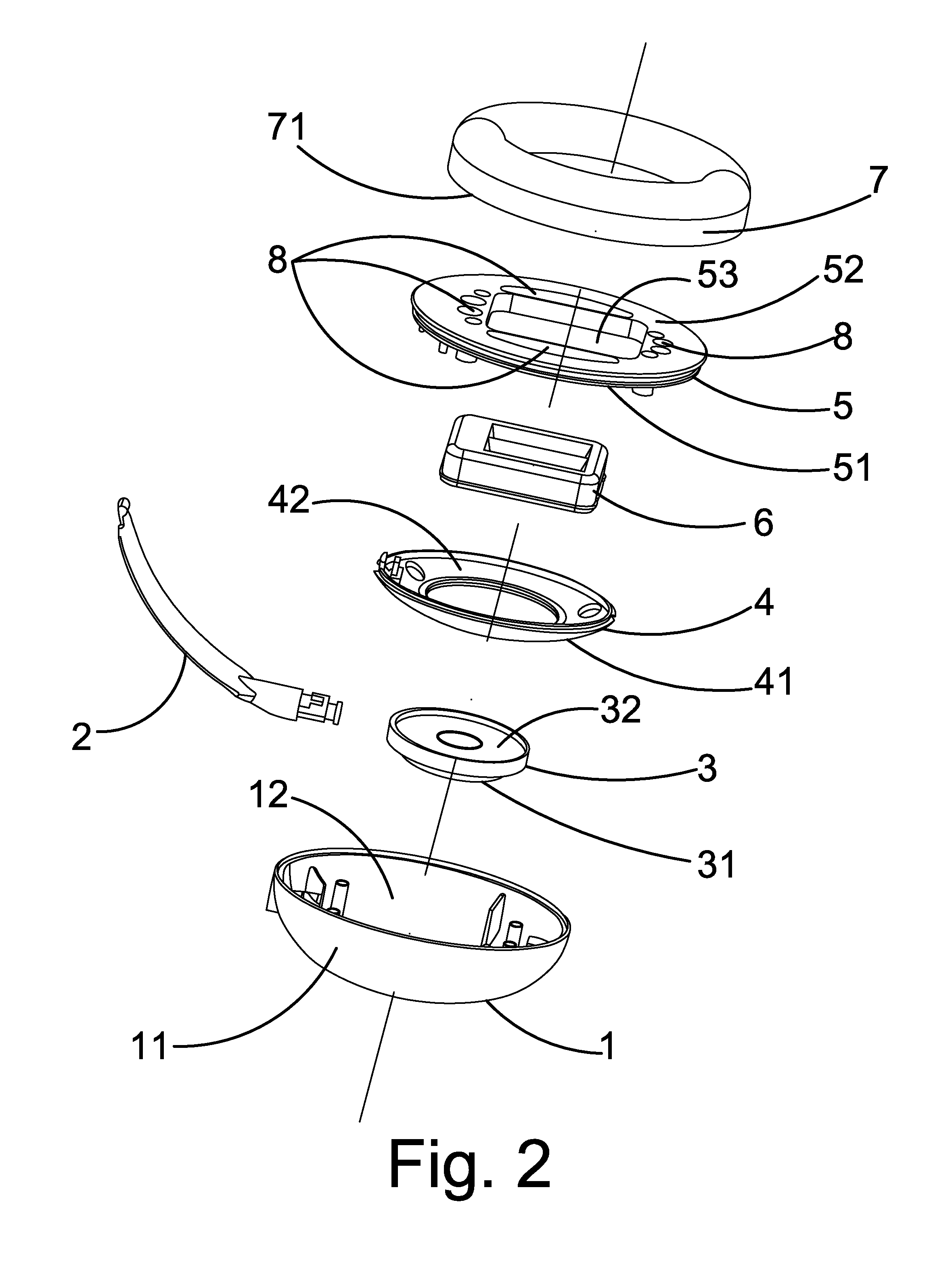 Treble and bass headphone structure