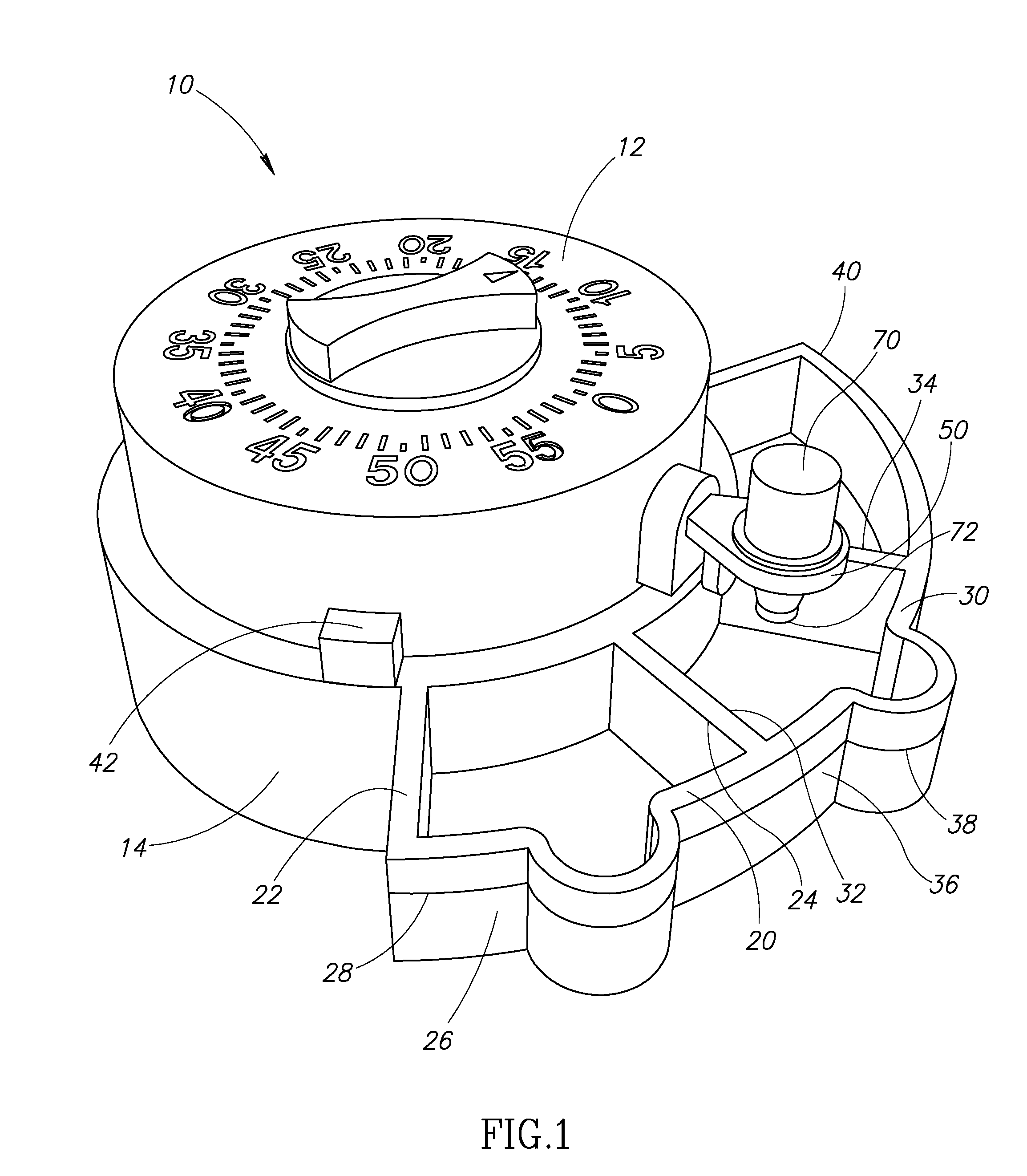 Automatic tonometer tip disinfection apparatus