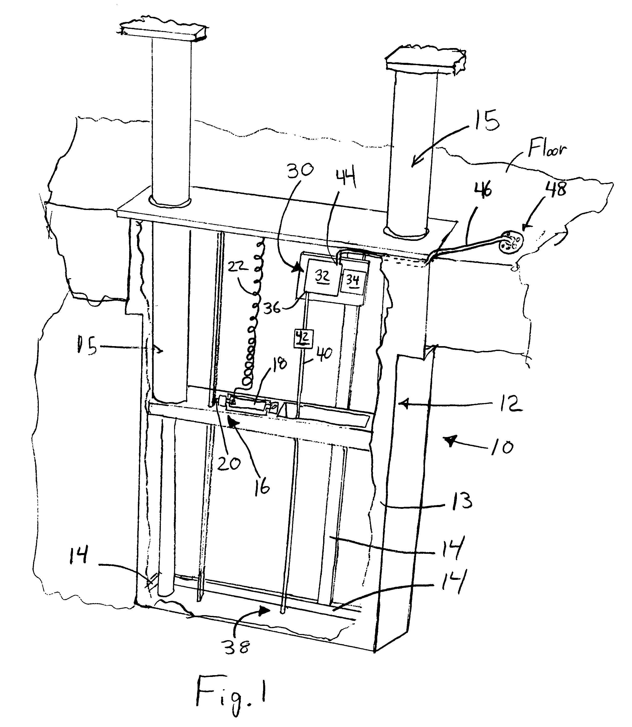 Condensate scavenging system and method for in-ground vehicle lifts