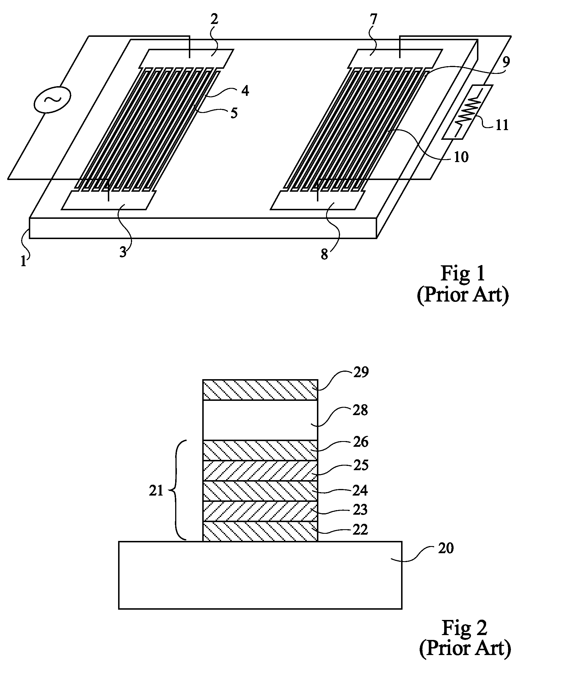 High-frequency acoustic wave device