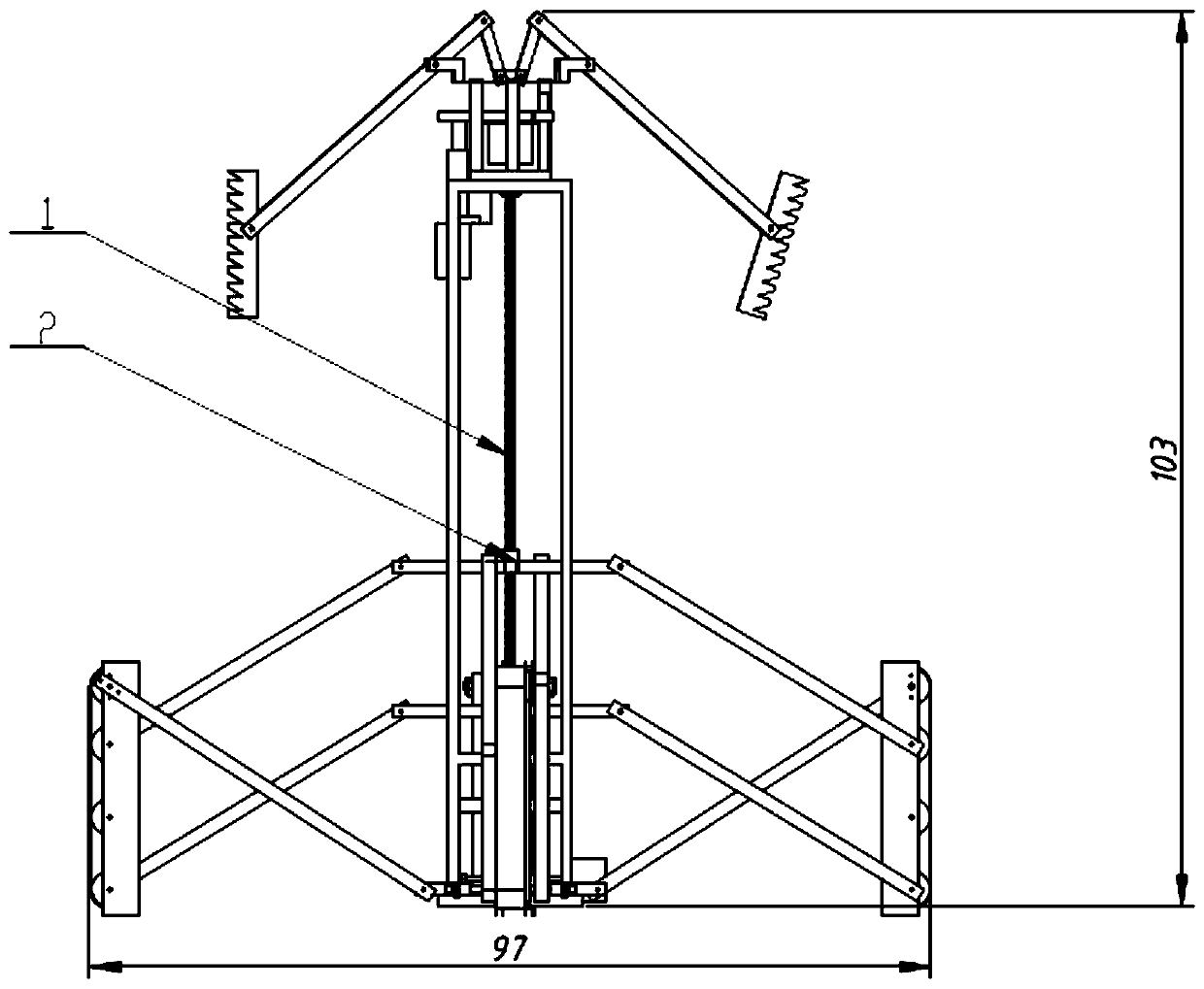 chimney cleaning machine