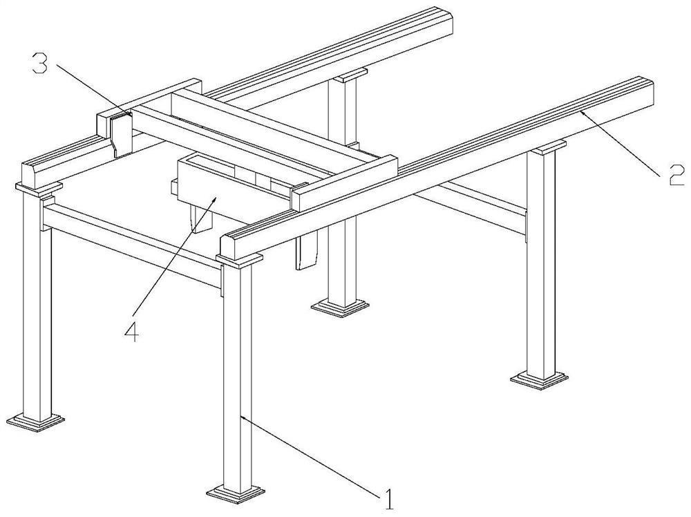 Linear forging and pressing transporter