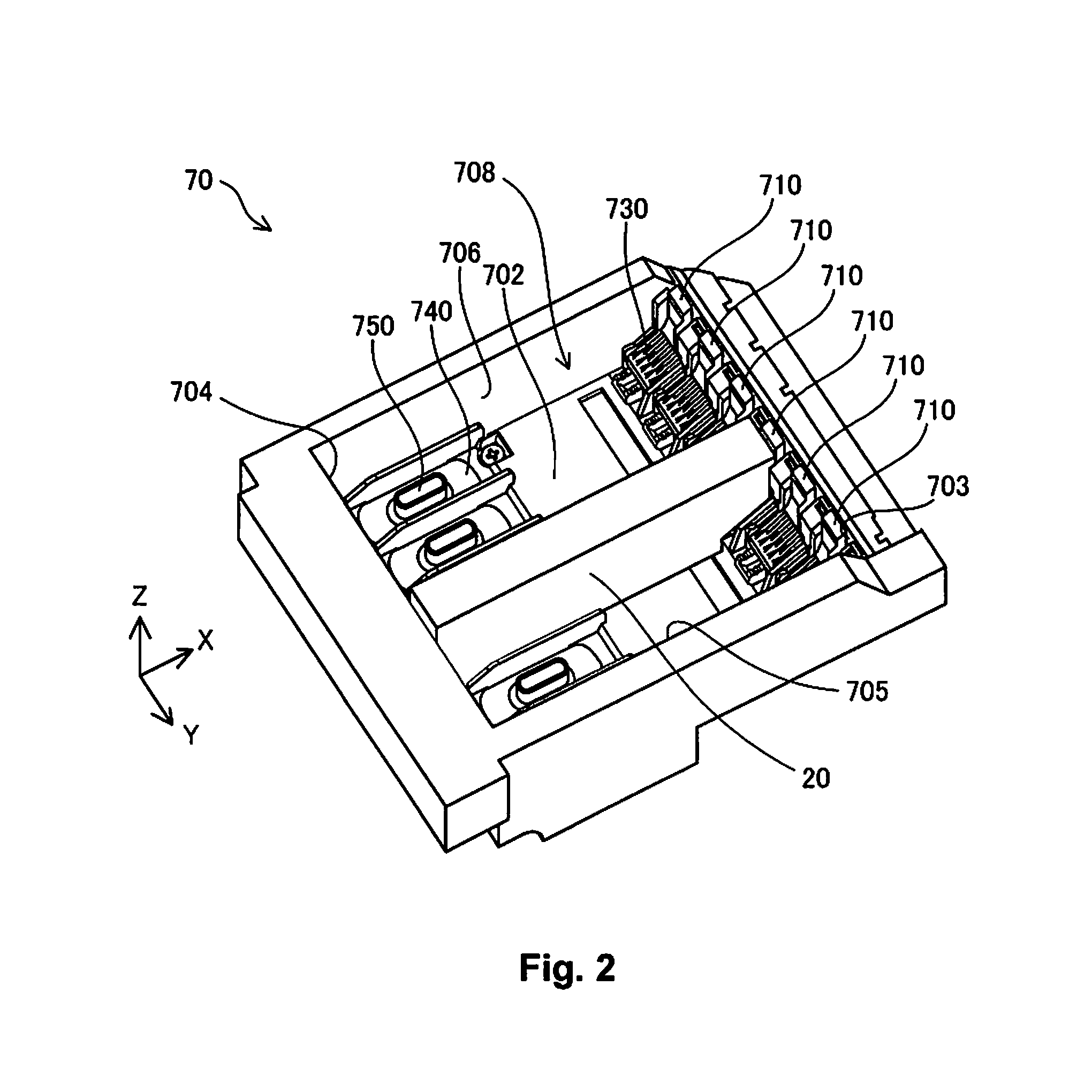 Liquid storage container and cover therefor