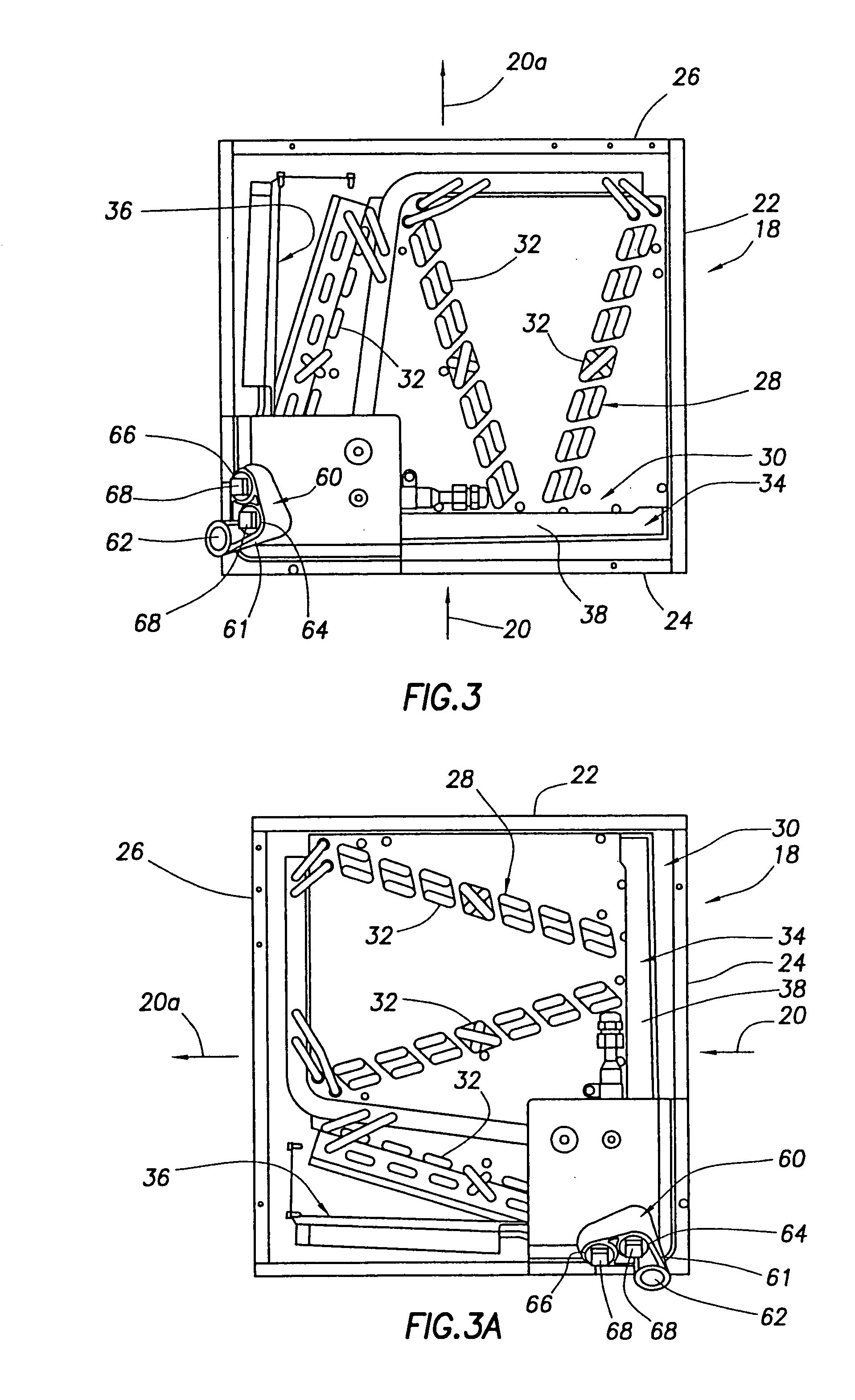 Coil drain pan apparatus