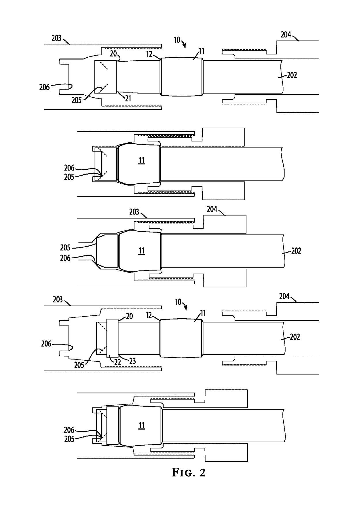 Tube-fitting-assembly ferrule