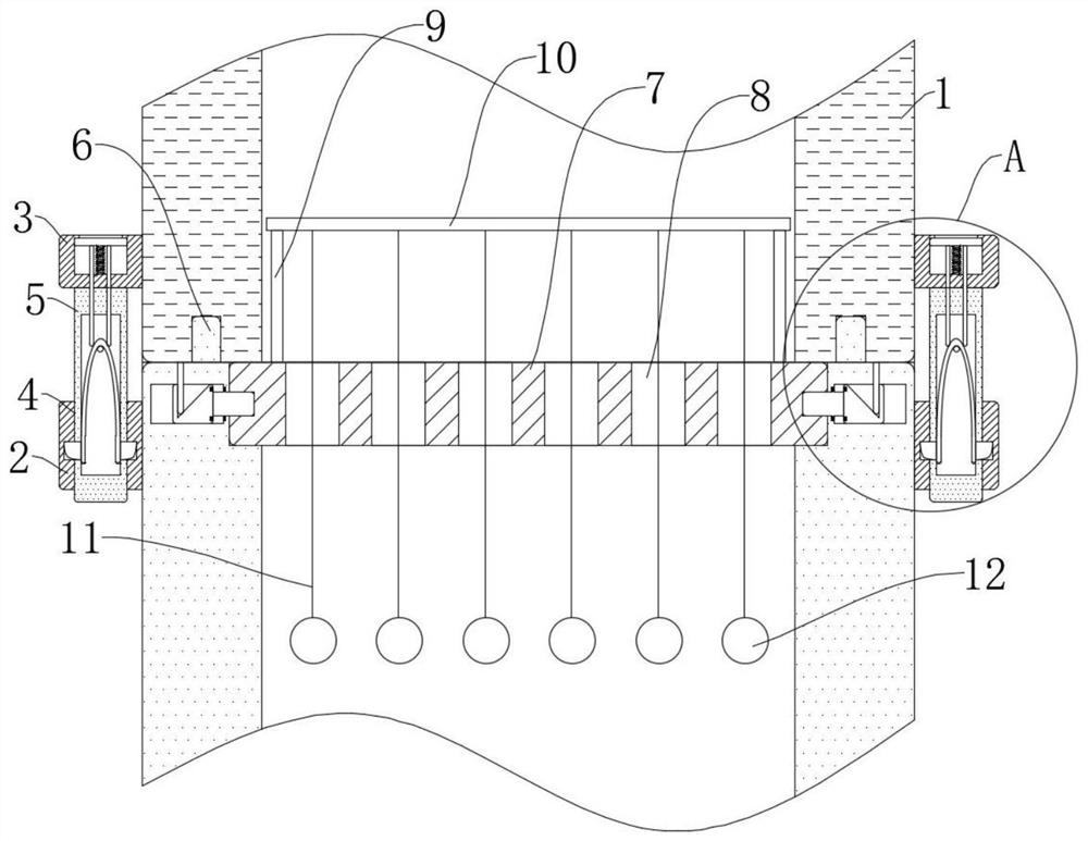 Construction waste treatment device with split type transfer mechanism for building construction