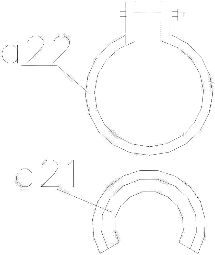 Municipal street lamp and device for loading and unloading national flag on street lamp