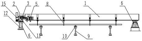 Dual-drive arc-shaped transmission device