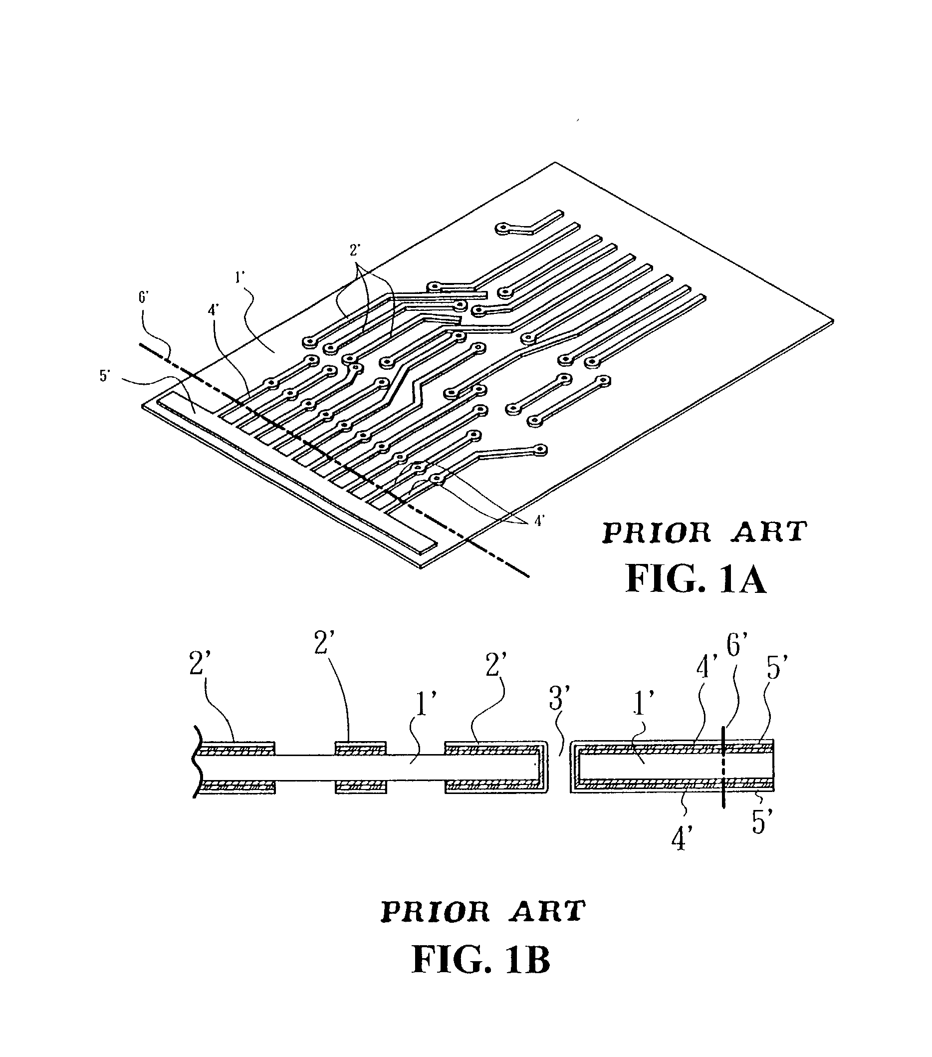 Method of metal electro-plating for IC package substrate