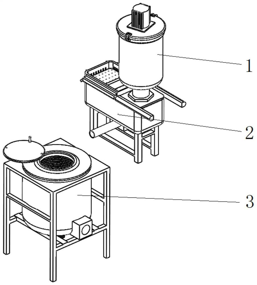 A kind of food waste pretreatment device