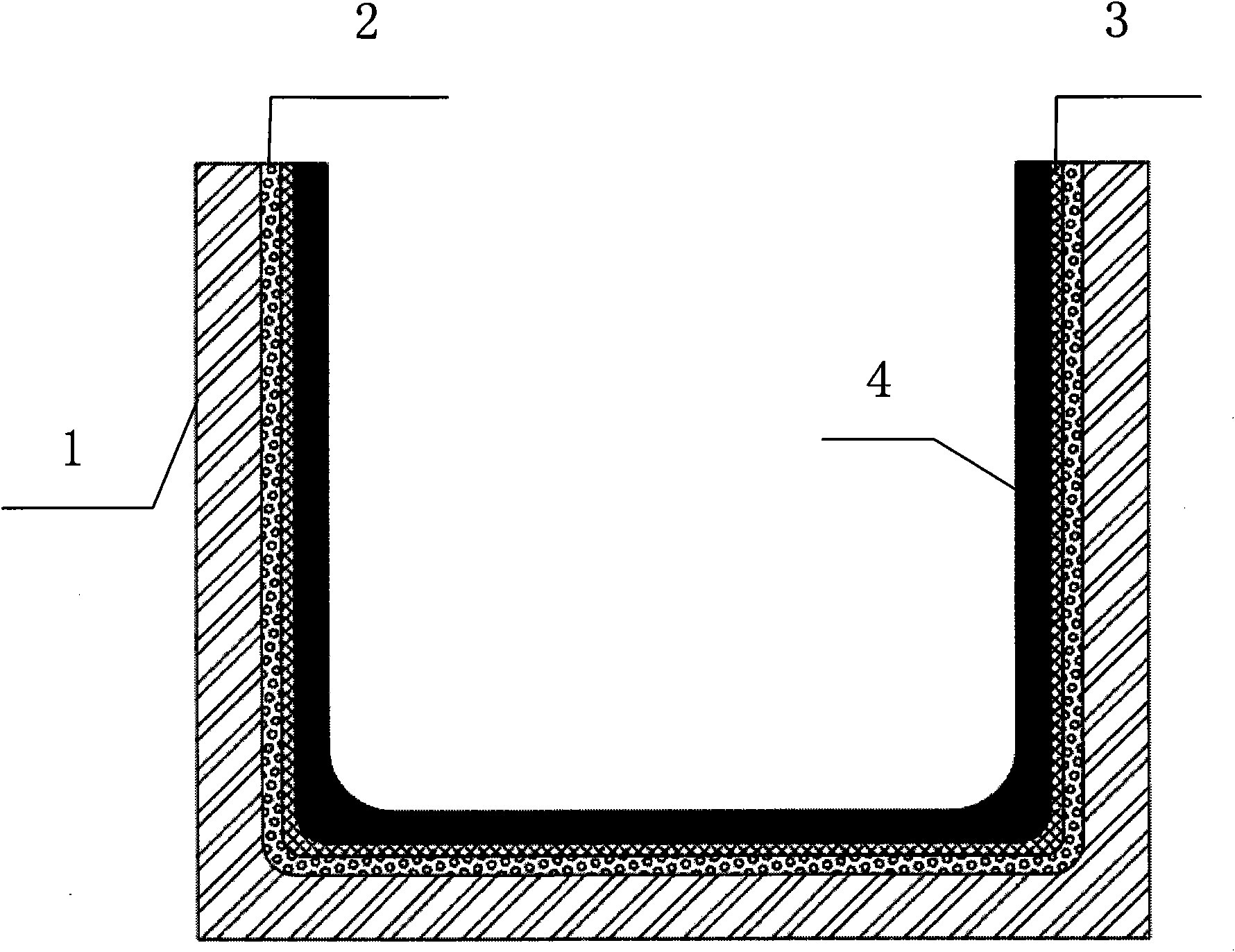 Quartz crucible with composite coating layers for preparing polycrystalline silicon ingot