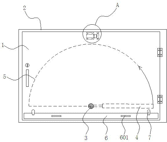 Particle crushing and drying device window structure