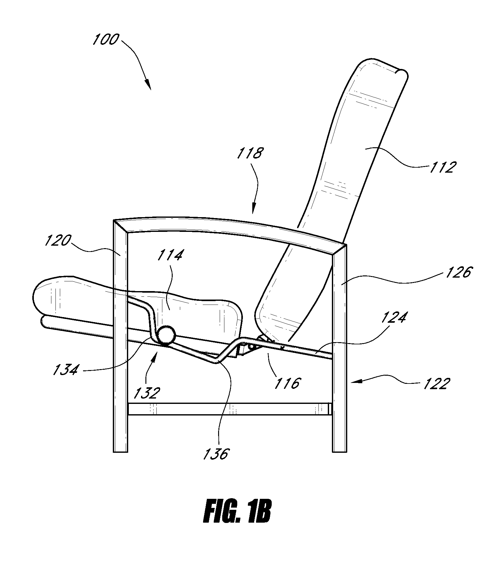 Reclinable seating apparatus and method