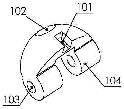 A spherical compressor anti-jamming power mechanism