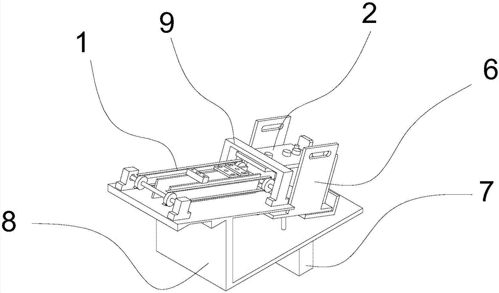 Underwater automatic silicon wafer loading device