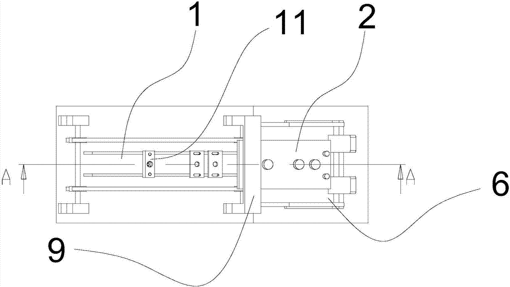 Underwater automatic silicon wafer loading device