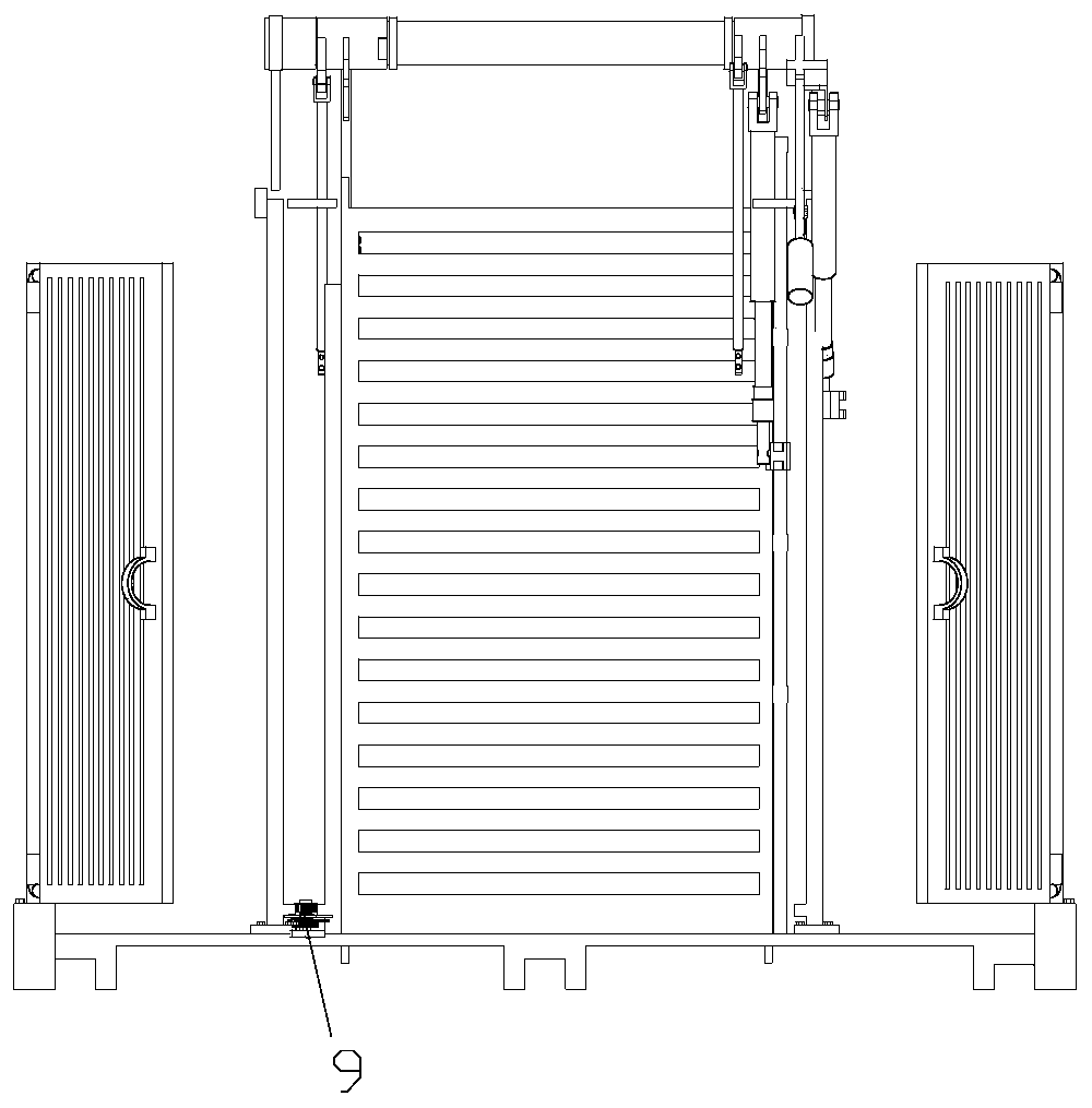 A fence-type securing device for ruminants