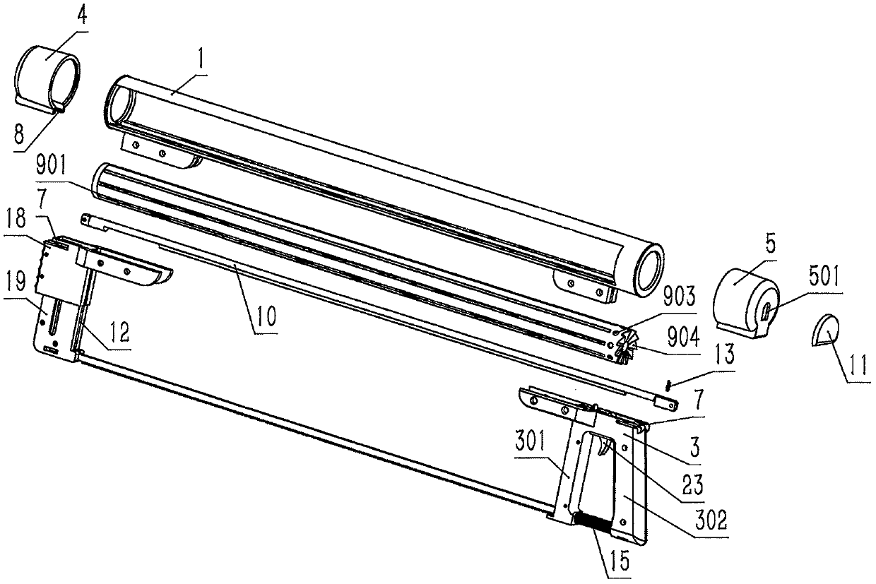 Handsaw for easy replacement of saw blade