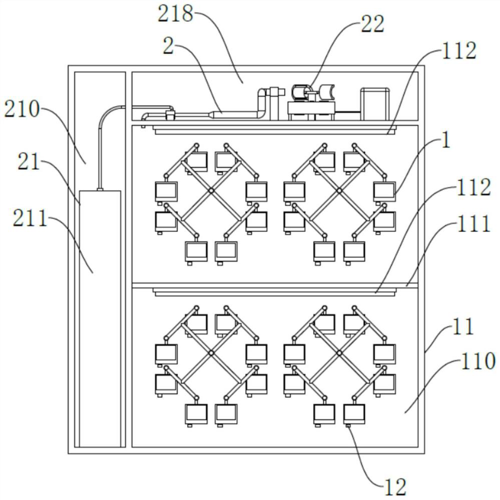 Harmless plasma storage device for blood transfusion department based on dynamic circulating disinfection