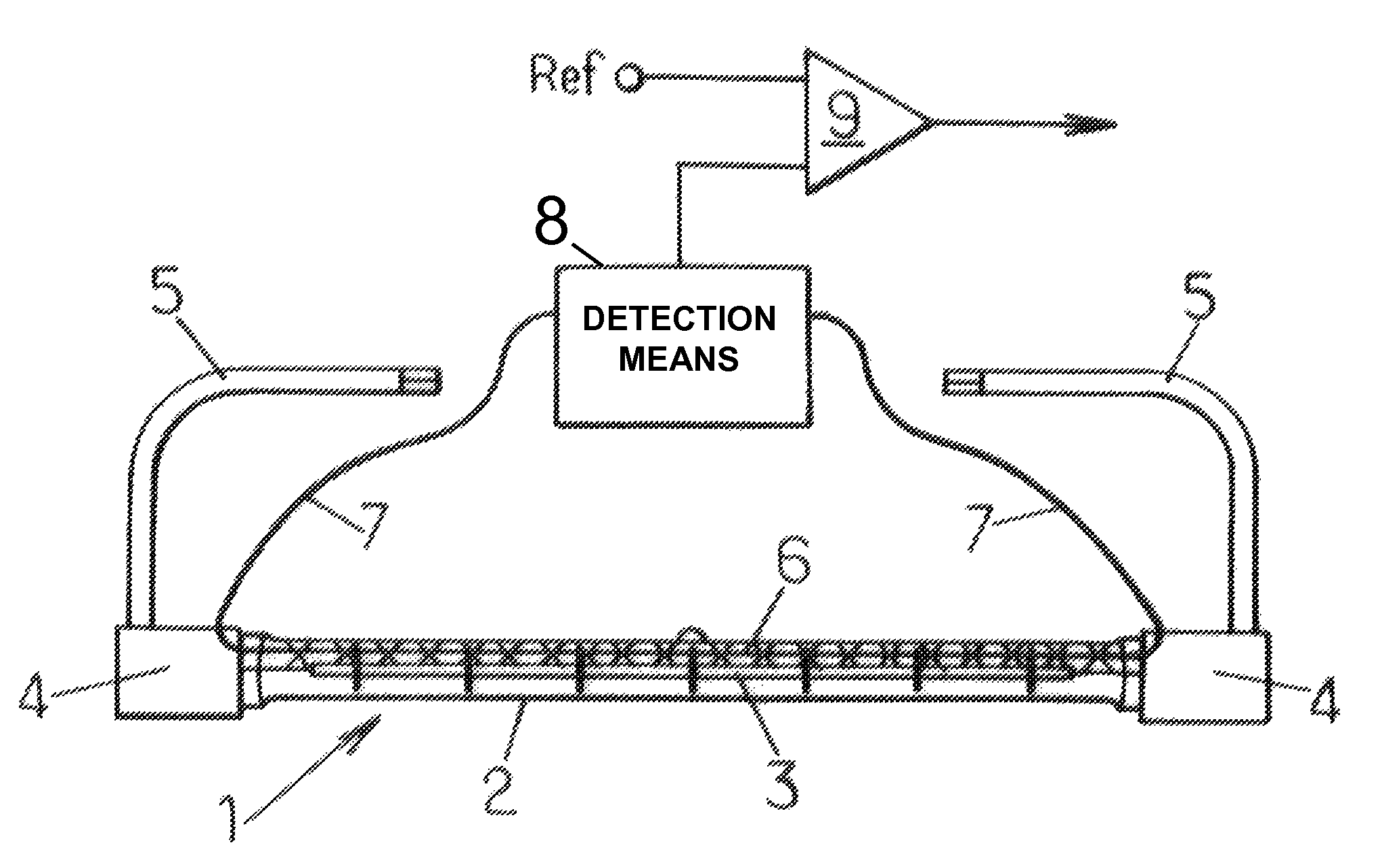 Method for detecting the condition of a lamp for heating blank bodies made of thermoplastic material and heating installation arranged for use thereof