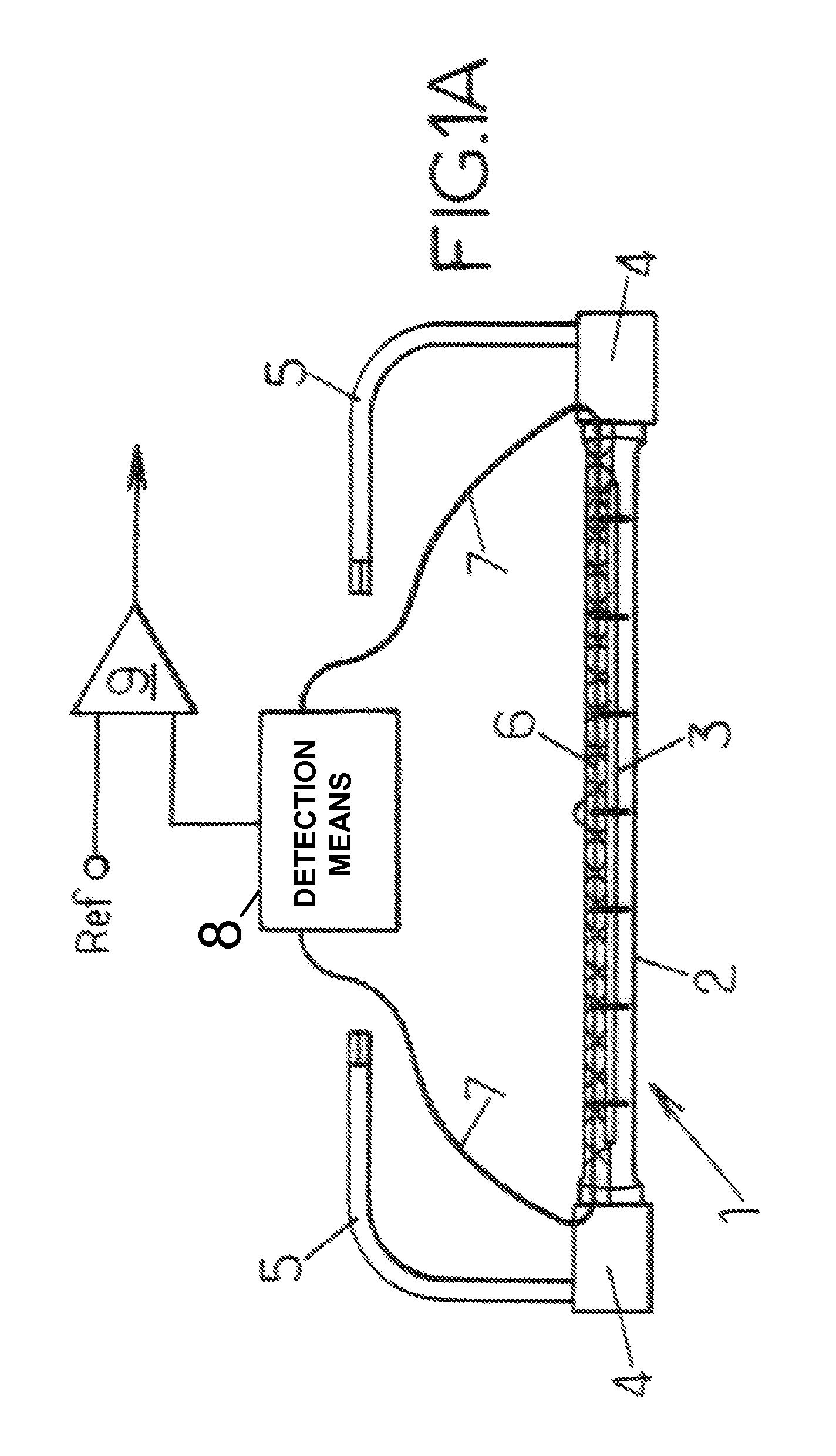 Method for detecting the condition of a lamp for heating blank bodies made of thermoplastic material and heating installation arranged for use thereof
