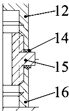 Pulping equipment used for pulping in curvilinear disturbance type and based on curvilinear motion guiding