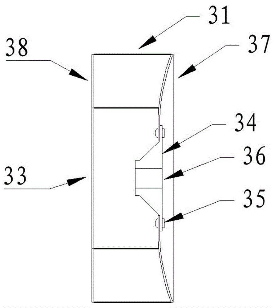 Air suction type grinder for polygonum cuspidatum