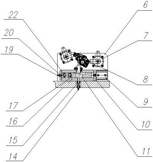 Pump body steel ball press machine