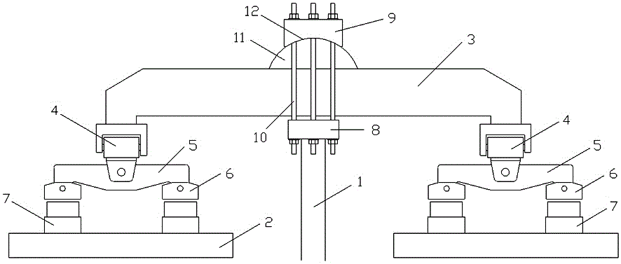 Sea foundation pile anti-drawing testing device and testing method thereof