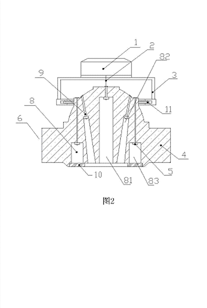 High-efficiency radiating high-power LED spot lamp