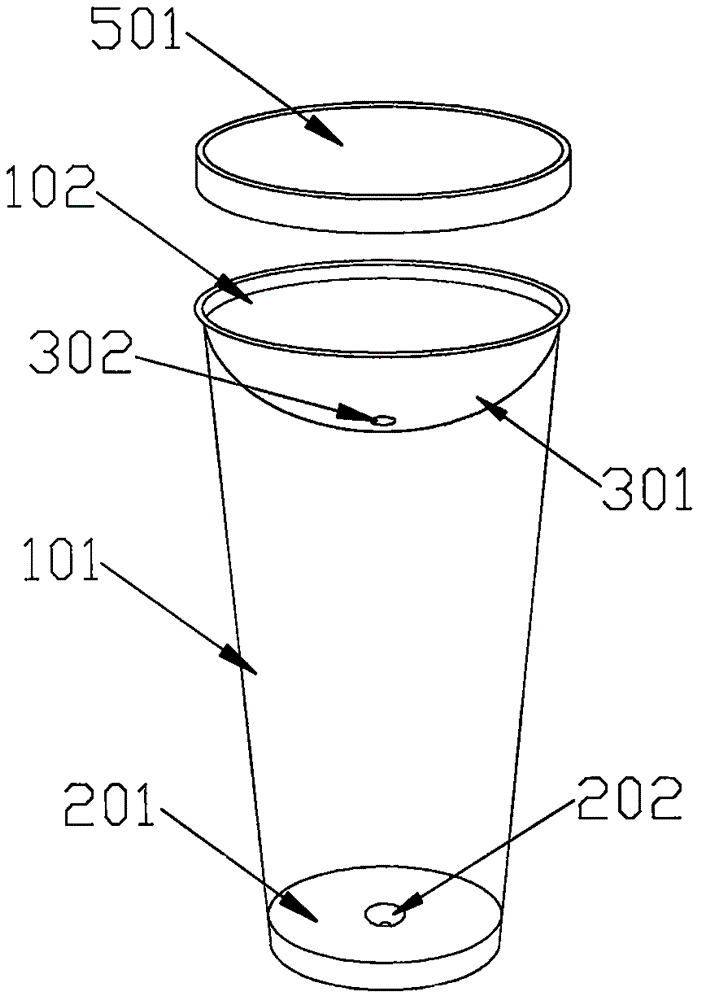 Breakage-proof displaying and packaging structure for string-shaped food