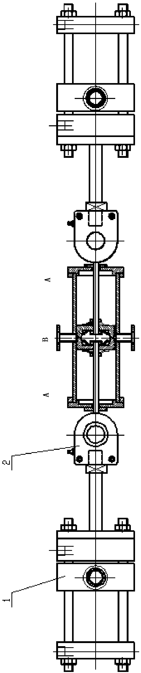 Pneumatic Opposite Action Piston Pump