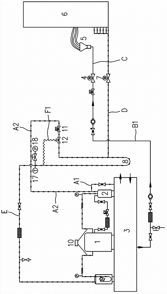 Self-adaptation variable volume refrigeration system