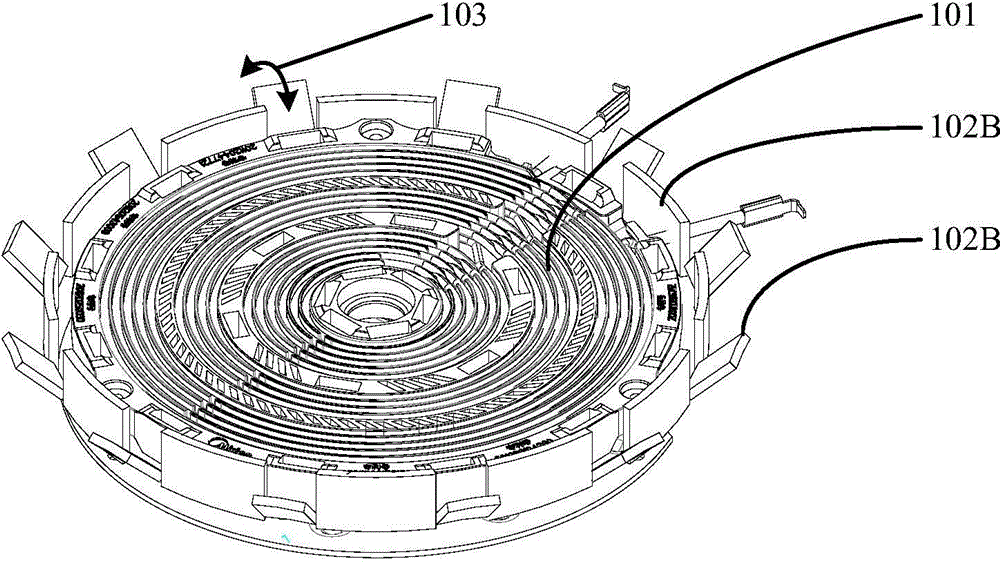 Induction cooker wire coil assembly, induction cooker and electromagnetic heating assembly