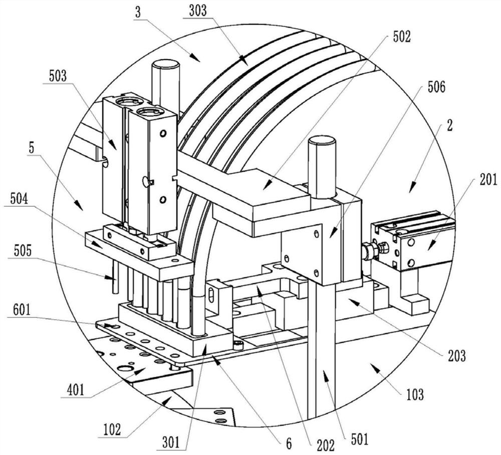 Automatic copper pipe feeding device for sensor assembly