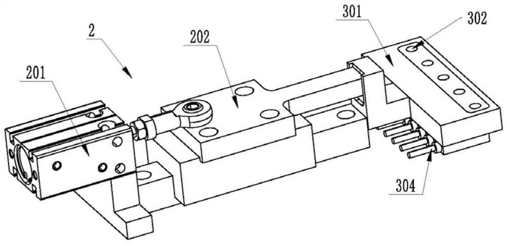 Automatic copper pipe feeding device for sensor assembly