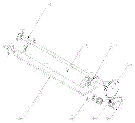 Grinding machine thickness measuring device and grinding machine